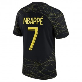 Camisola Paris Saint-Germain Mbappé 7 Jordan 4º Equipamento 2022-23 Manga Curta